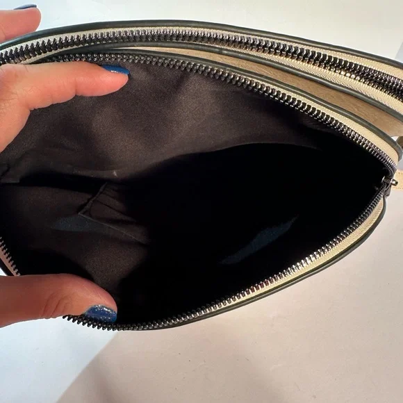 Sam & Hadley Crossbody Studded Embroidered Floral Stylish Bag Adjustable Straps - Picture 9 of 9